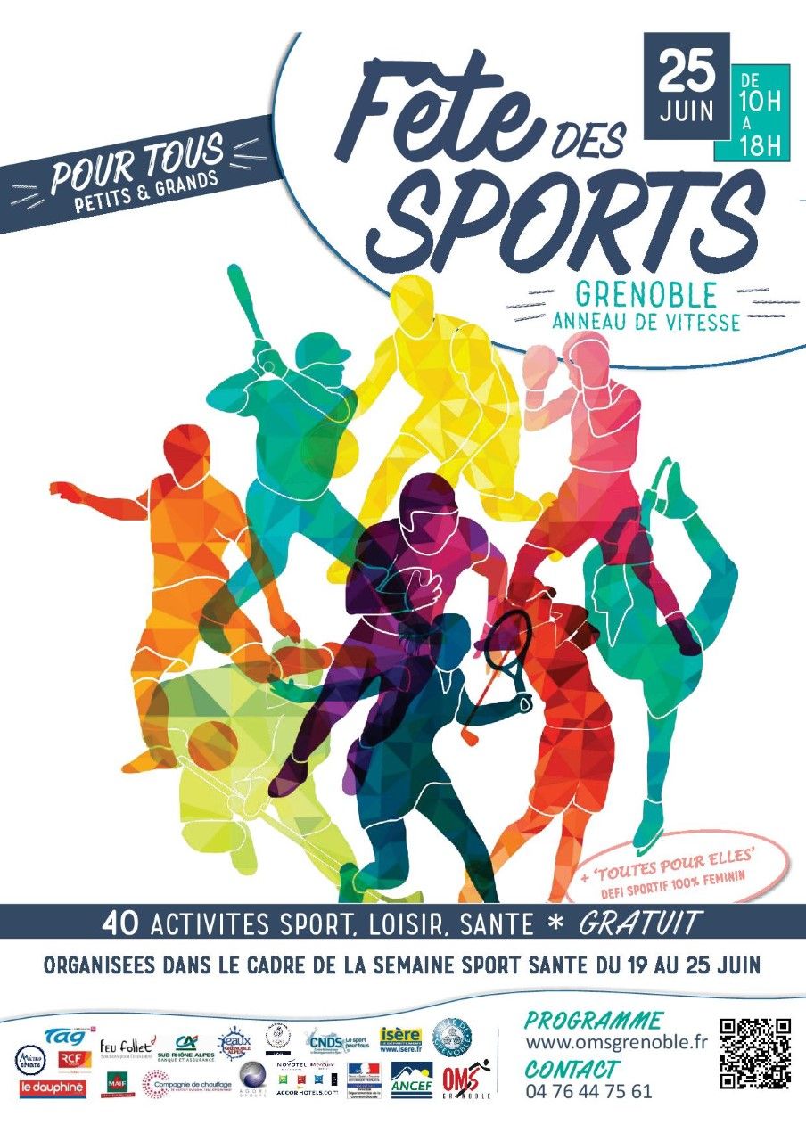 La Renversante, présente à la fête des sports de Grenoble