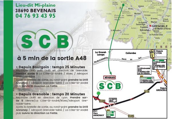 LR SCB > Plan d'accès SCB